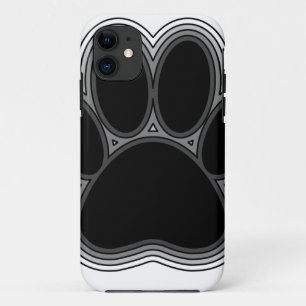 Dog Paw met contouren Case-Mate iPhone Case