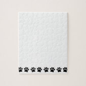 Dog Paw Pattern Legpuzzel (Verticaal)