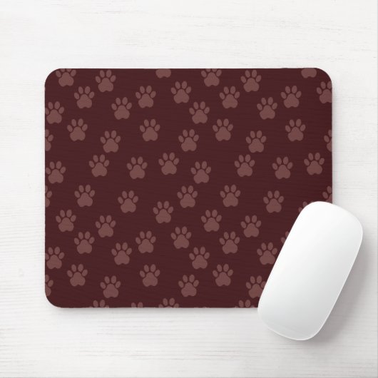 Dog Paw Pattern Muismat (Met muis)