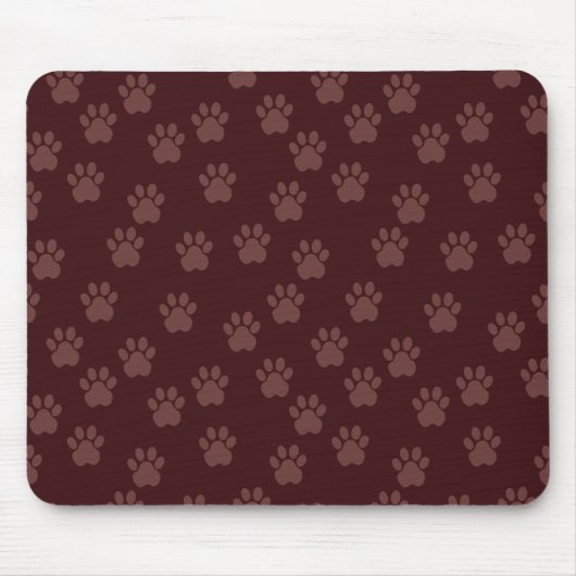 Dog Paw Pattern Muismat (Voorkant)
