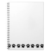 Dog Paw Pattern Notitieboek (Voorkant)