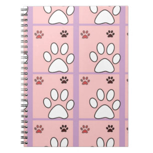Dog Paw Pattern Notitieboek