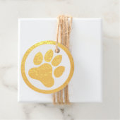 Dog Paw Pet Business Logo Bedankjes Labels (Met doos)