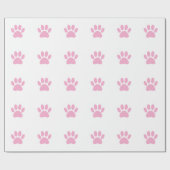 Dog Paw Print Art Cadeaupapier (Vlak)