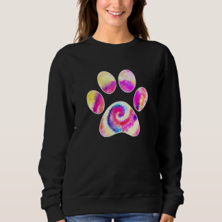 Dog Paw Print Dog Waterverf Paw Trui