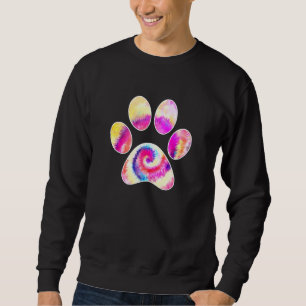 Dog Paw Print Dog Waterverf Paw Trui