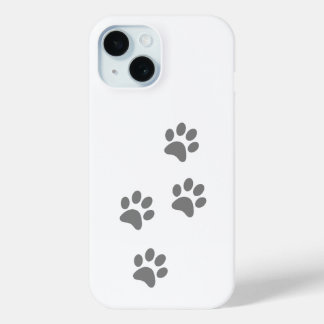 Dog Paw Print iPhone Case – Cute Animal Print 