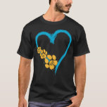 Dog Paw Print Menorah Hanukkah Chanokah Joods H T-shirt<br><div class="desc">Dog Paw Print Menorah Hanukkah Chanokah Joodse Holiday</div>