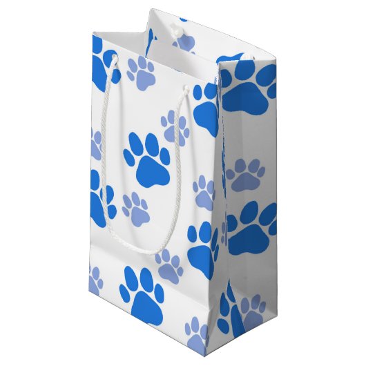 Dog Paw Print Simple Dierenvriend Cute Puppies Klein Cadeauzakje (Voorkant Gekanteld)