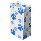 Dog Paw Print Simple Dierenvriend Cute Puppies Klein Cadeauzakje (Achterkant Gekanteld)