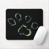 Dog Paw Printerlampjes Muismat (Met muis)