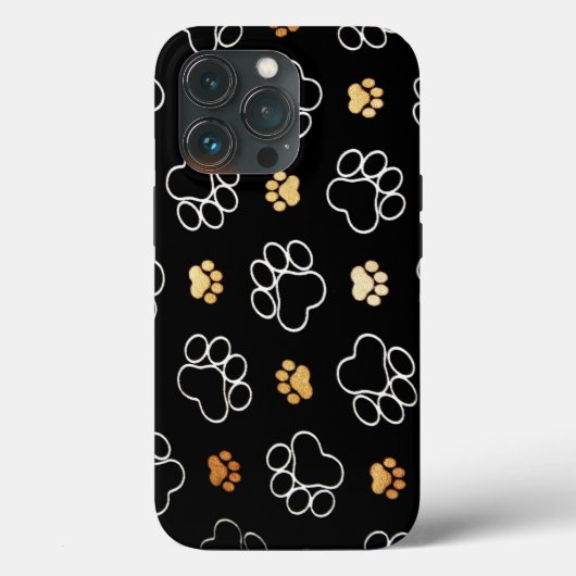 Dog Paw-printers Case-Mate iPhone Case (Achterkant)