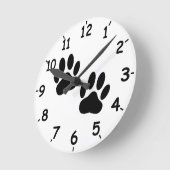 Dog Paw-printers Ronde Klok (Hoek)