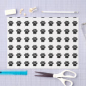 Dog Paw-printers Tissuepapier (Craft)