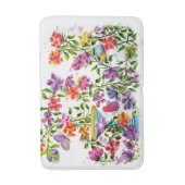 DOG PAW PRINTS BIRD BATH BADMAT (Voorkant Verticaal)