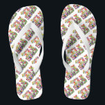 DOG PAW PRINTS BIRD BATH TEENSLIPPERS<br><div class="desc">DOG PAW PRINTS - kleurrijke gevoelige bloemen en vlinders die zijn geschilderd met de poten van mijn hond die zijn gekleed in niet-toxische waterverf verven - deel uw liefde voor honden met familie en vrienden, jong en oud, bij elke gelegenheid, elke feestdag. Maak je persoonlijke cadeautjes met stijl en liefde....</div>