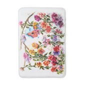 DOG PAW PRINTS BIRD HOUSE BADMAT (Voorkant Verticaal)