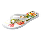 DOG PAW PRINTS FLOWER GARDEN FENCE TEENSLIPPERS (Schuin)