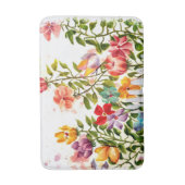 DOG PAW PRINTS MET GARDEN FENCE BADMAT (Voorkant Verticaal)