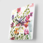 DOG PAW PRINTS SECRET ANGEL VIERKANTE KLOK (Hoek)