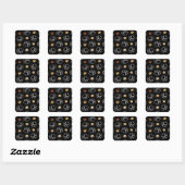 Dog Paw Prints Stickers (Vel)
