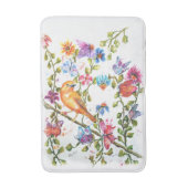 DOG PAW PRINTS YELLOW BIRD BADMAT (Voorkant Verticaal)