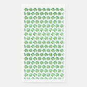 Dog Paw Shamrock Pattern | St. Patrick's Day Servet (Voorkant)