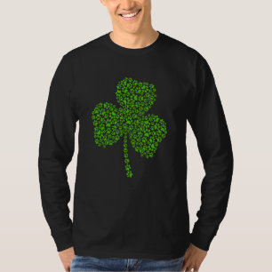 Dog Paw Shamrock St Patricks Day Cat Saint Pattys T-shirt