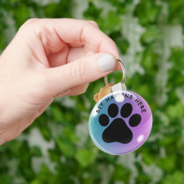 Dog Paw Sleutelhanger