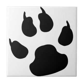 Dog Paw Tegeltje