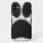 Dog Paw-tekening Case-Mate iPhone Case (Achterkant)