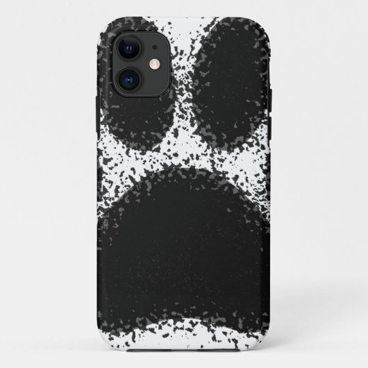 Dog Paw-tekening Case-Mate iPhone Case (Achterkant)