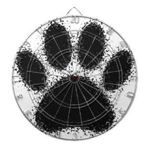 Dog Paw-tekening Dartbord