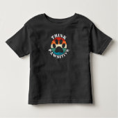 Dog Paw Think Pawsitive T-Shirt (Voorkant)