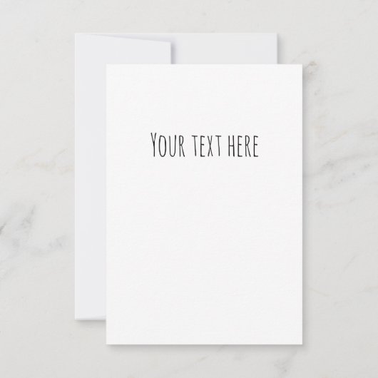 Dog Paw Tracks Aangepast Bedankkaart (Achterkant)