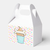 Dog Paw-ty Birthday Girl Personalized Bedankdoosjes (Achterkant)