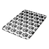 Dog Pawprint Badmat (Gekanteld)