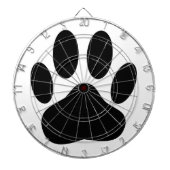 Dog Pawprint Dartbord (Voorkant)