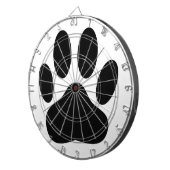 Dog Pawprint Dartbord (Voorkant Rechts)