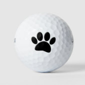 Dog Pawprint Golfballen (Voorkant)