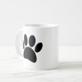 Dog Pawprint Koffiemok (Voorkant links)