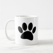 Dog Pawprint Koffiemok (Links)