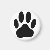 Dog Pawprint Magneet (Voorkant)