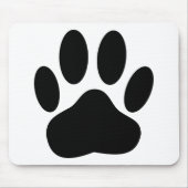 Dog Pawprint Muismat (Voorkant)