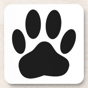 Dog Pawprint Onderzetter