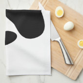 Dog Pawprint Theedoek (Quarter Fold)