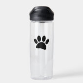 Dog Pawprint Waterfles (Achterkant)