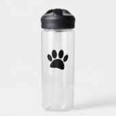 Dog Pawprint Waterfles (Voorkant)