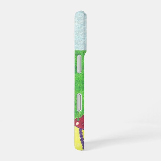 Dog paws and cherry phone case iPhone 16 hoesje (Rechterkant)