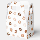 Dog paws bedankdoosjes (Geopend)